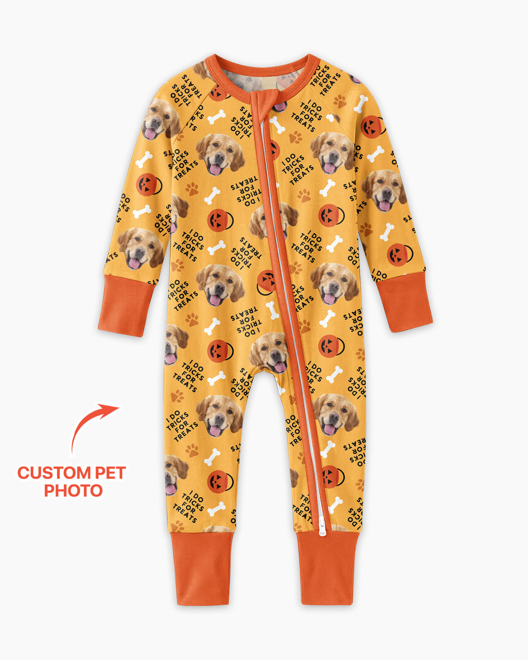 Custom Pet Photo Tricks for Treats  Bamboo Convertible Zippy