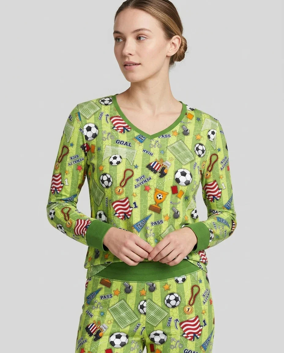 Vorlage Bambus Damen Pyjama Set