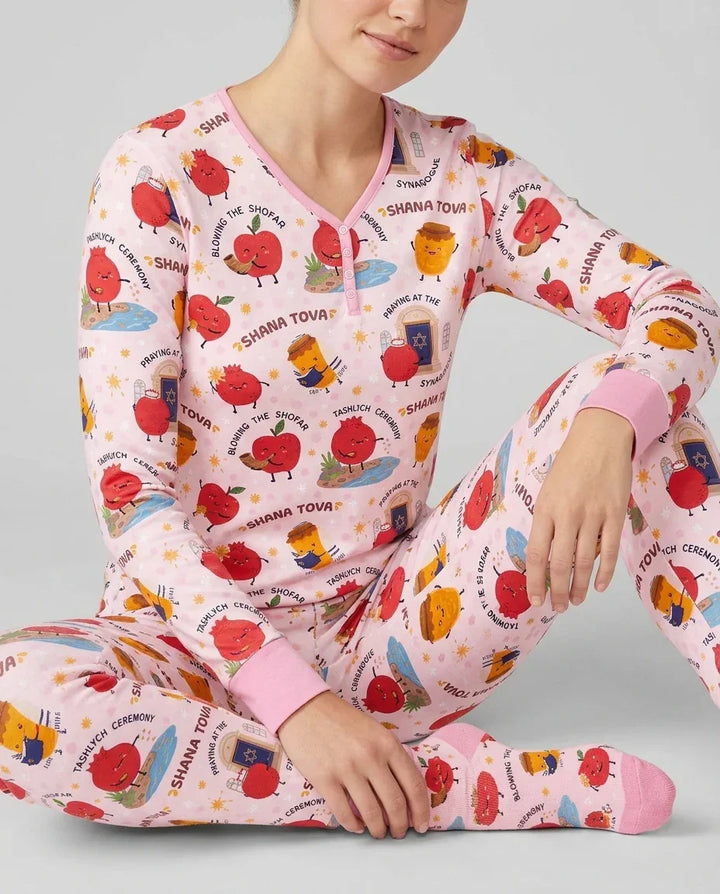 Vorlage Bambus Damen Pyjama Set