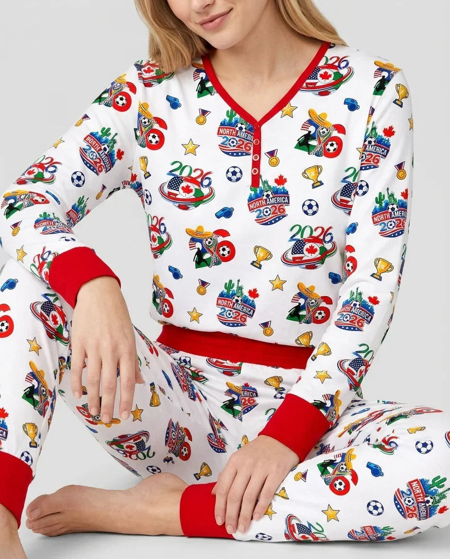 Vorlage Bambus Damen Pyjama Set
