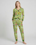 Vorlage Bambus Damen Pyjama Set
