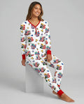 Vorlage Bambus Damen Pyjama Set