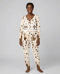 Vorlage Bambus Damen Pyjama Set