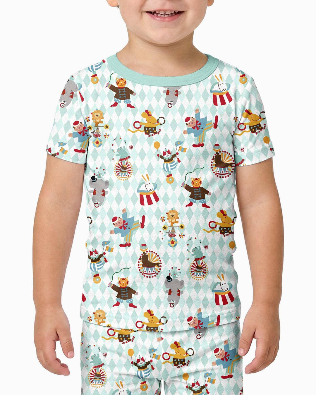 Zweiteiliges, kurzärmliges Pyjama-Set mit Marienkäfern