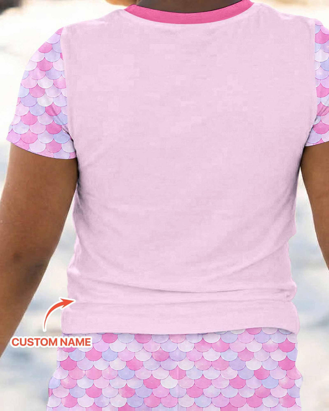 Zweiteiliges, kurzärmliges Pyjama-Set mit Marienkäfern