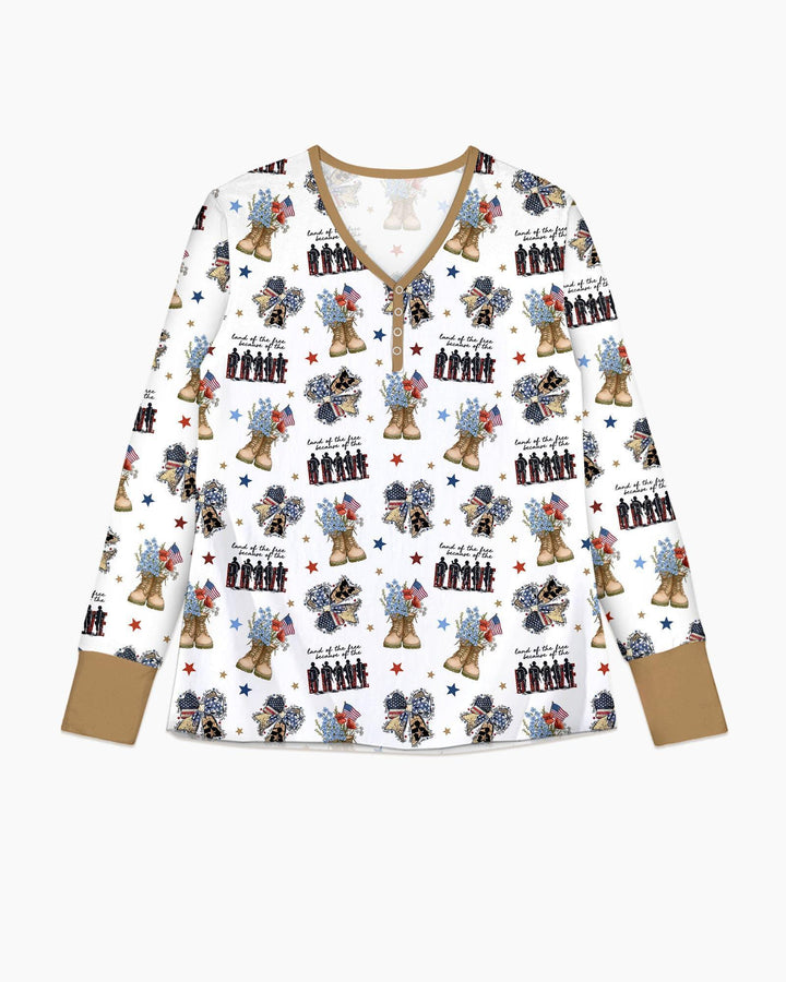 Vorlage Bambus Damen Pyjama Set
