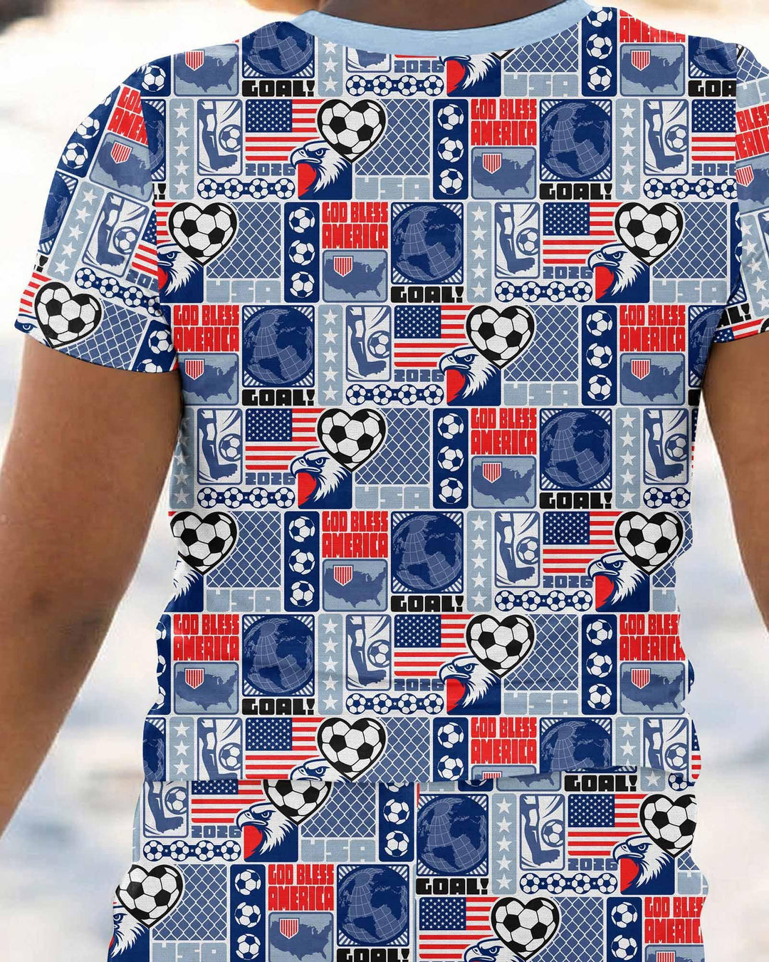 Zweiteiliges, kurzärmliges Pyjama-Set mit Marienkäfern