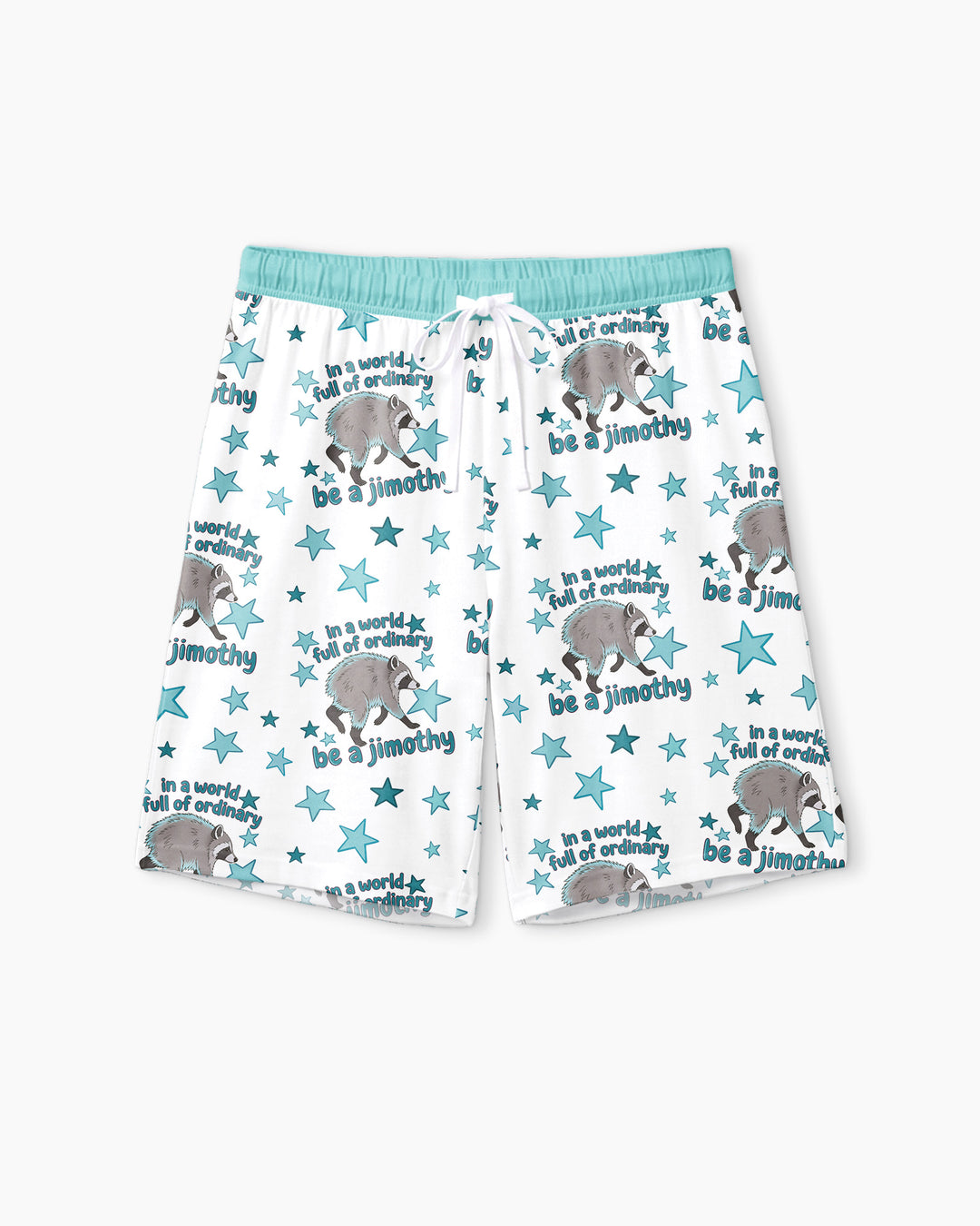 In A World Full Of Ordinary Be A Jimothy Bamboo Men Short Sleeve Short Pajama Set
