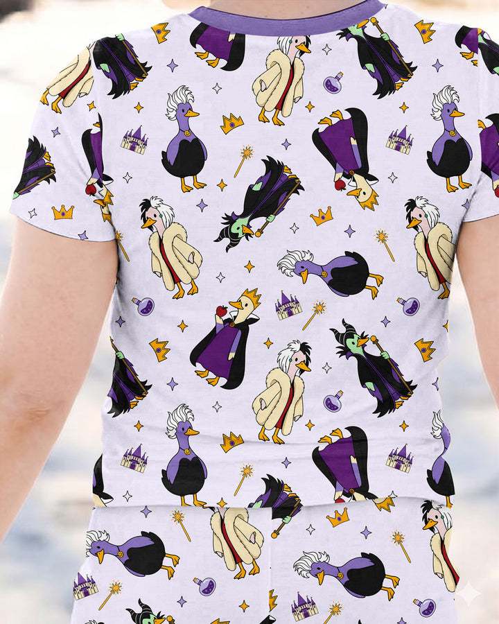 Zweiteiliges, kurzärmliges Pyjama-Set mit Marienkäfern
