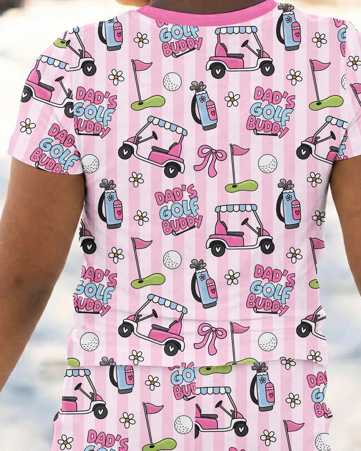 Zweiteiliges, kurzärmliges Pyjama-Set mit Marienkäfern