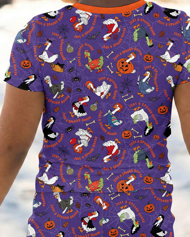 Zweiteiliges, kurzärmliges Pyjama-Set mit Marienkäfern