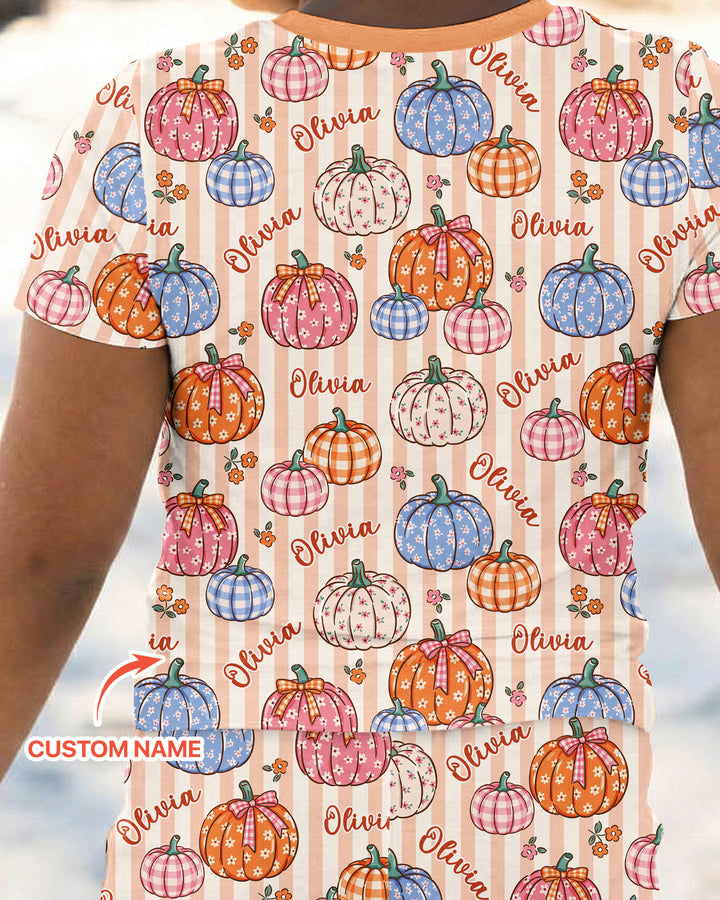 Zweiteiliges, kurzärmliges Pyjama-Set mit Marienkäfern