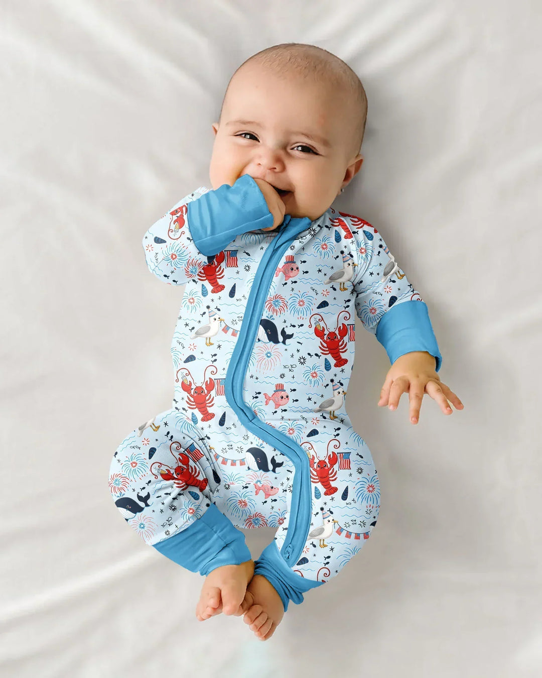 Gerippte Babykleidung mit individuellem Foto - Weich &amp; Skizzenhaft