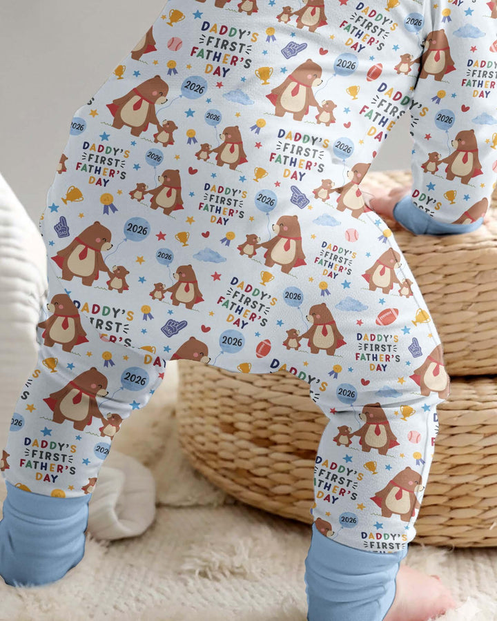 Gerippte Babykleidung mit individuellem Foto - Weich &amp; Skizzenhaft