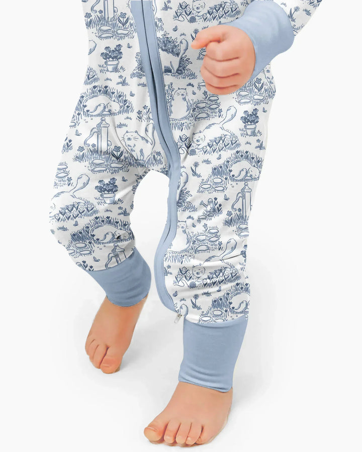 Gerippte Babykleidung mit individuellem Foto - Weich &amp; Skizzenhaft
