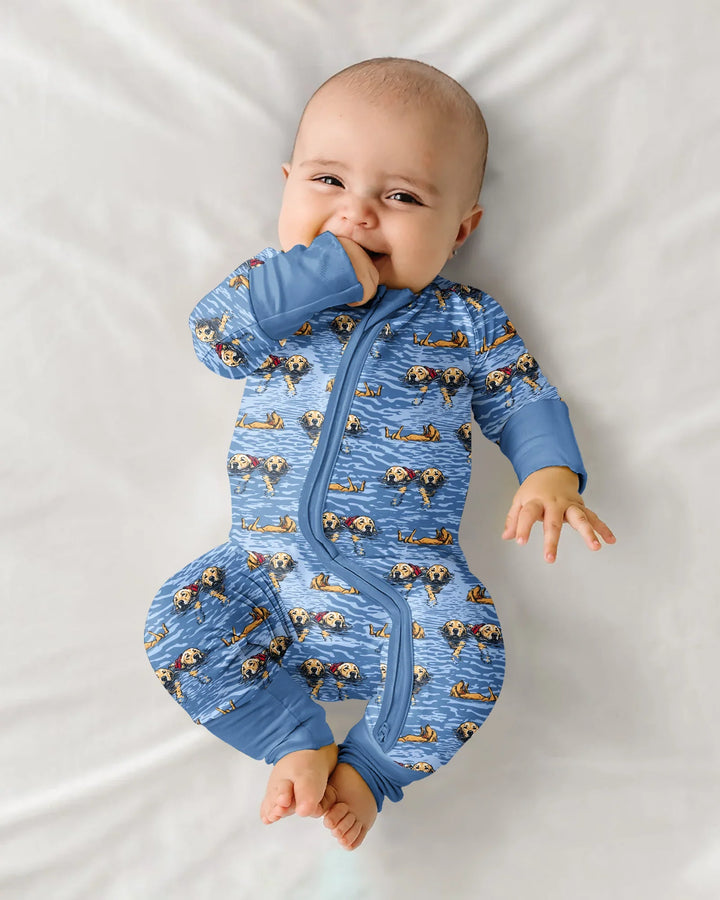 Gerippte Babykleidung mit individuellem Foto - Weich &amp; Skizzenhaft