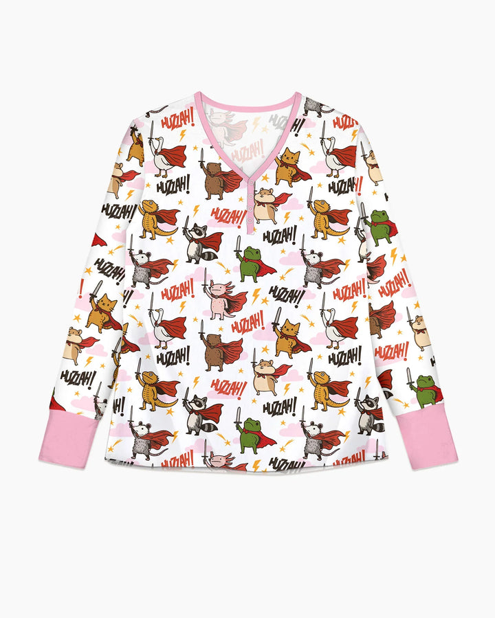 Vorlage Bambus Damen Pyjama Set