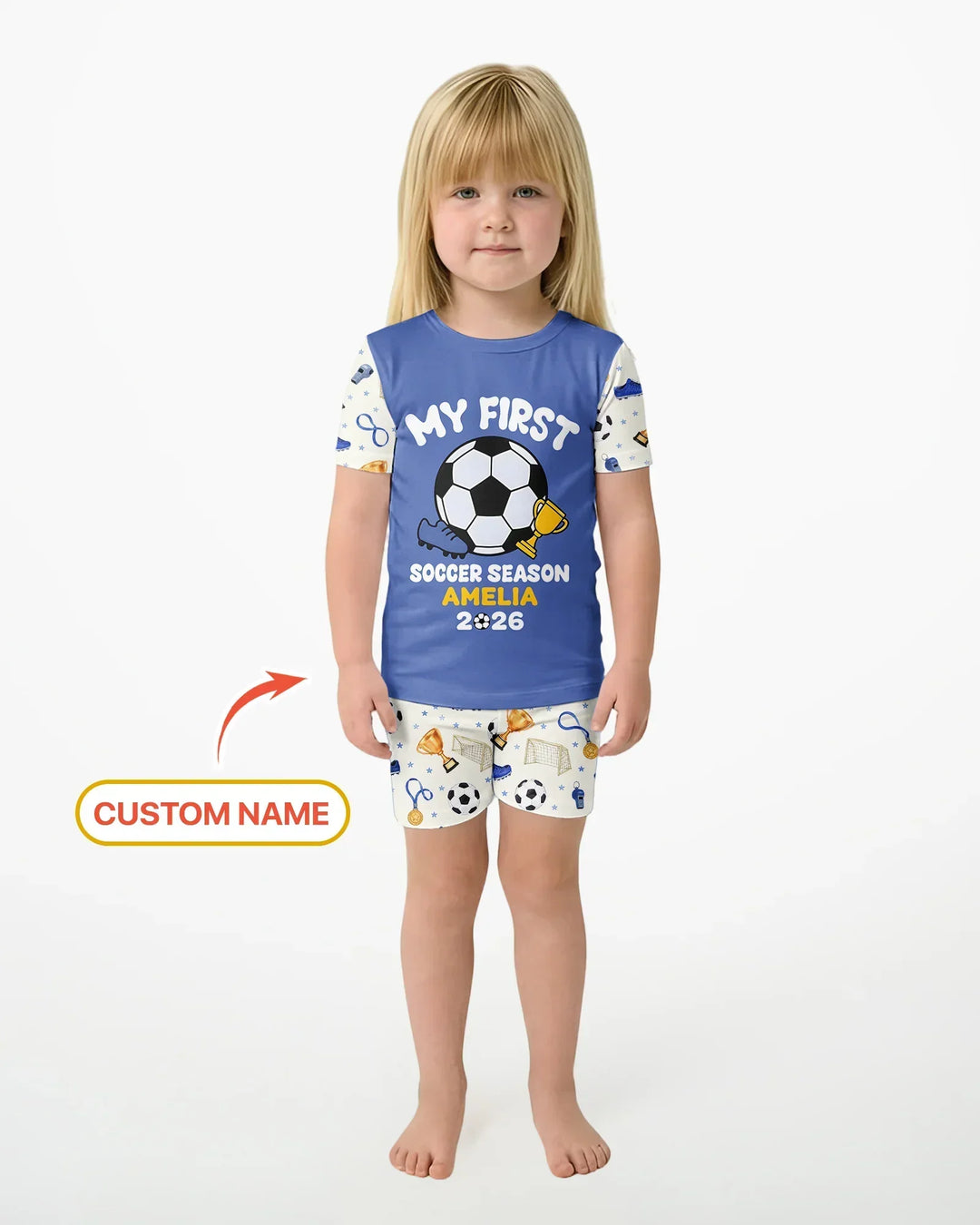 Schlafanzug-Set zweiteilig, kurze Ärmel, kurze Hose, Bambus
