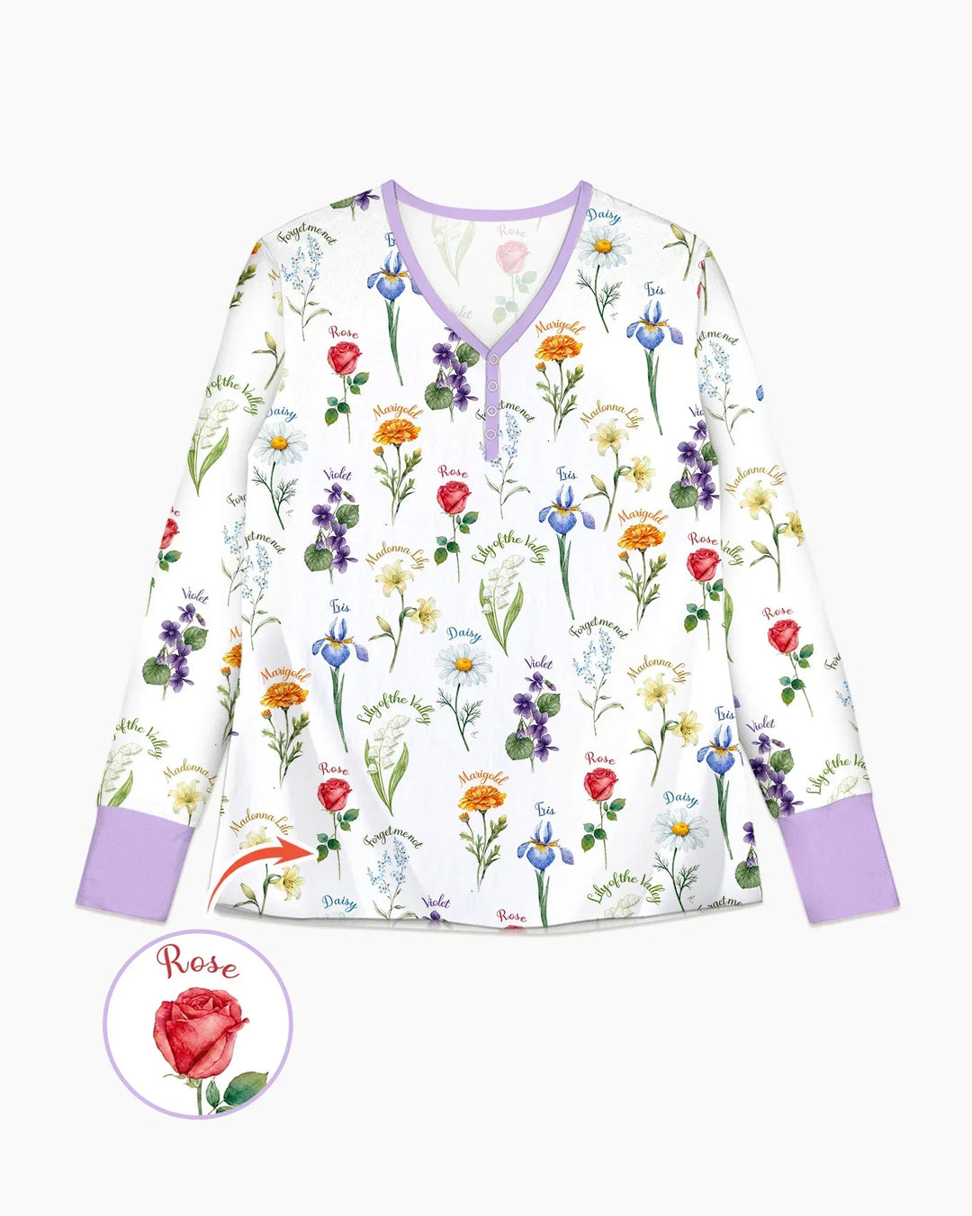 Vorlage Bambus Damen Pyjama Set