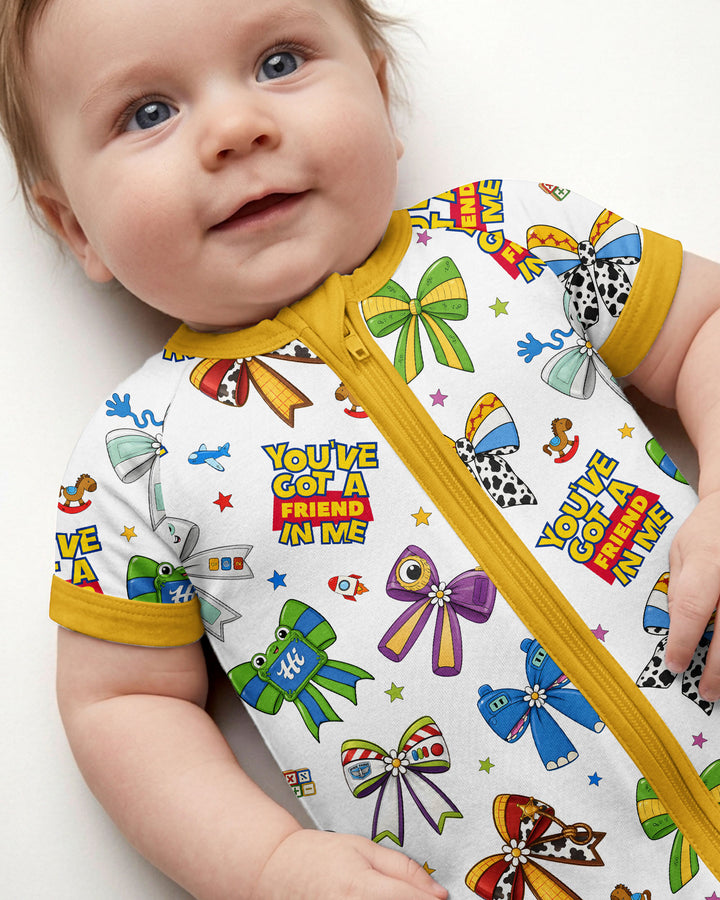 Magical Mirror Bow Bamboo Shorty Zippy