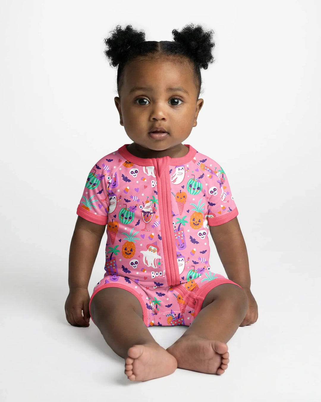 Summerween Doodles Bamboo Shorty Zippy