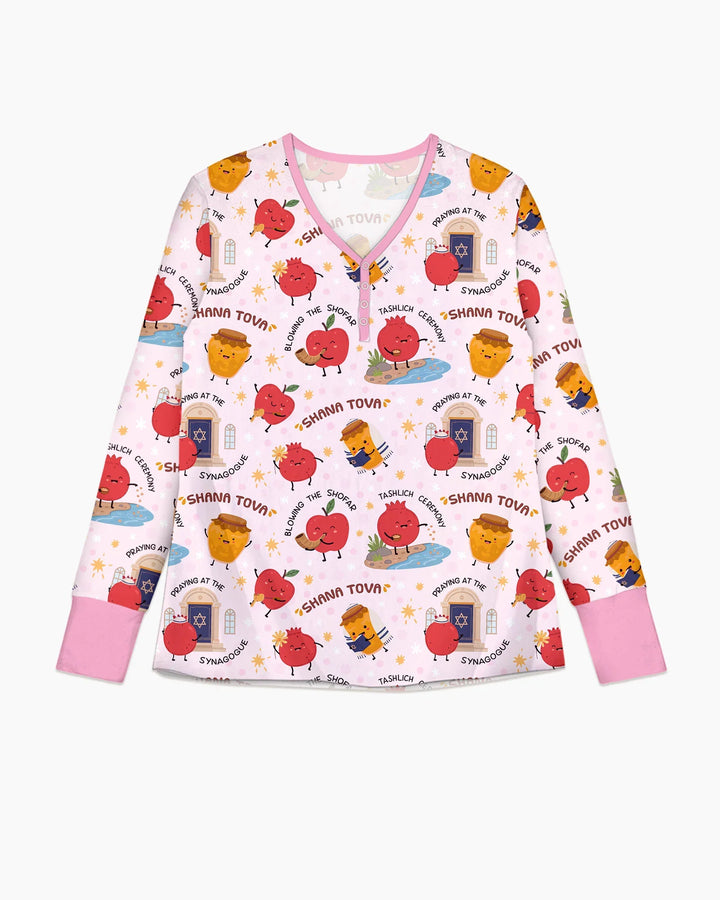 Vorlage Bambus Damen Pyjama Set