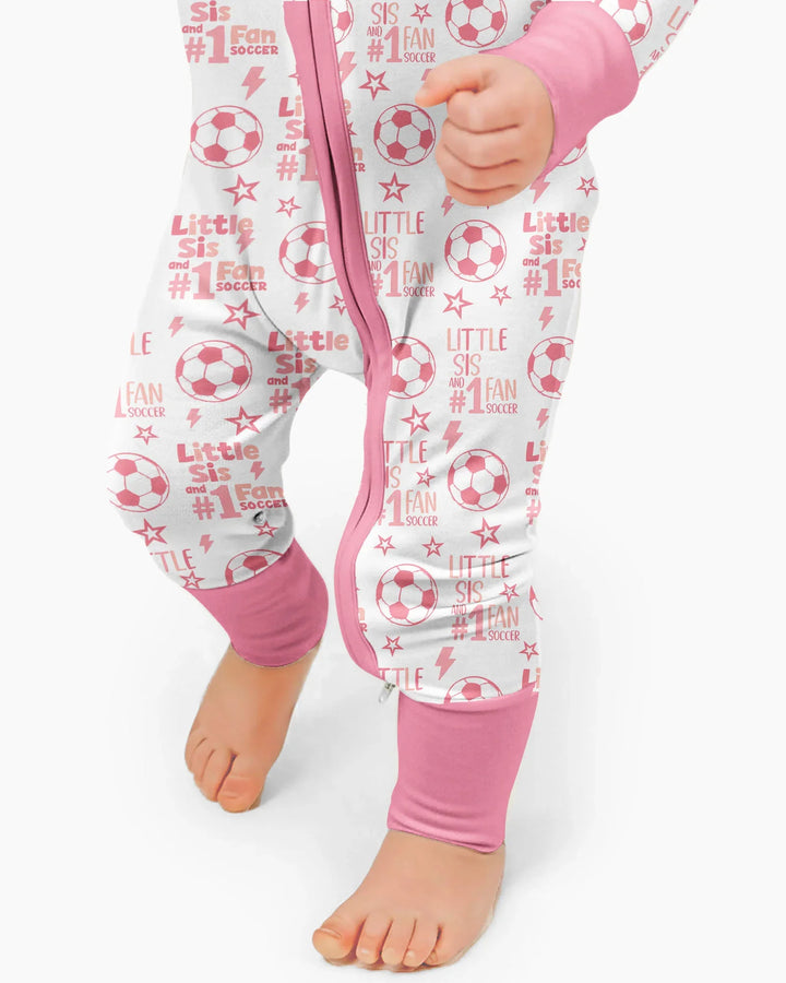 Gerippte Babykleidung mit individuellem Foto - Weich &amp; Skizzenhaft