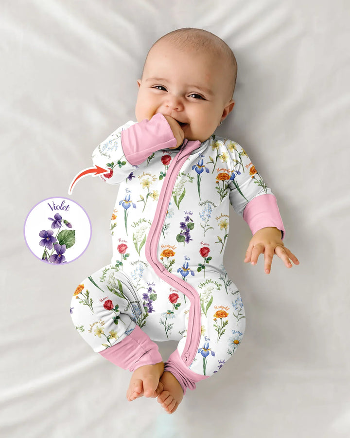Gerippte Babykleidung mit individuellem Foto - Weich &amp; Skizzenhaft