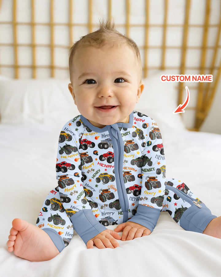 Gerippte Babykleidung mit individuellem Foto - Weich &amp; Skizzenhaft