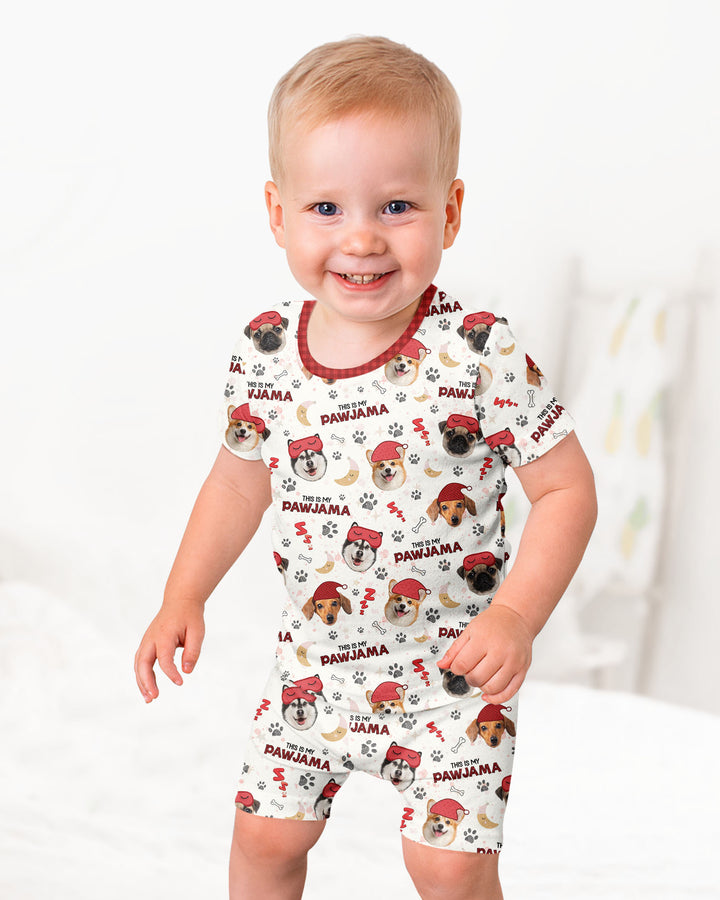 Schlafanzug-Set zweiteilig, kurze Ärmel, kurze Hose, Bambus