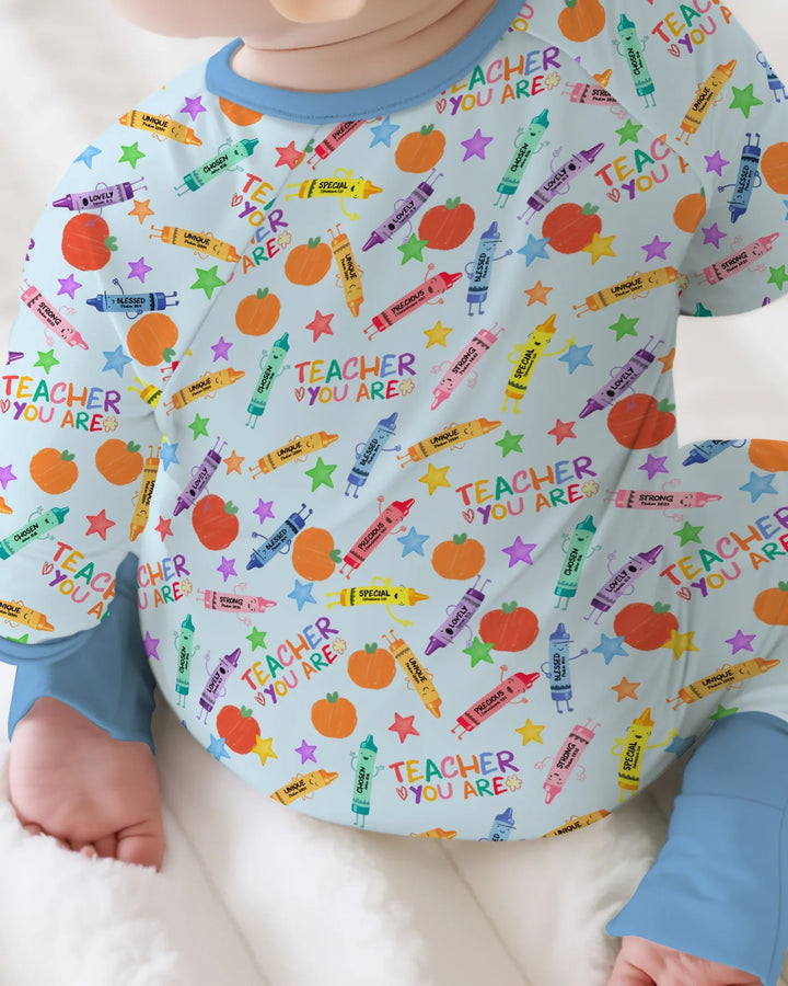 Gerippte Babykleidung mit individuellem Foto - Weich &amp; Skizzenhaft