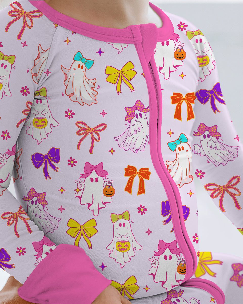 Coquette Ghost & Bow Bamboo Convertible Zippy