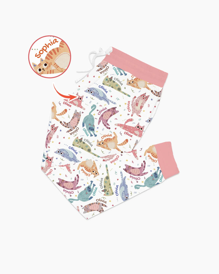 Template Damen Pyjama-Set aus personalisiertem Bambus