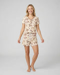 Lil' Buckaroo Bamboo Women Short Sleeve Short Pajama Set