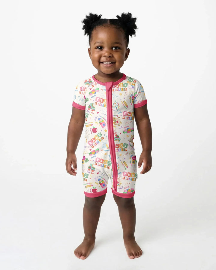 Play and Learn Bamboo Shorty Zippy
