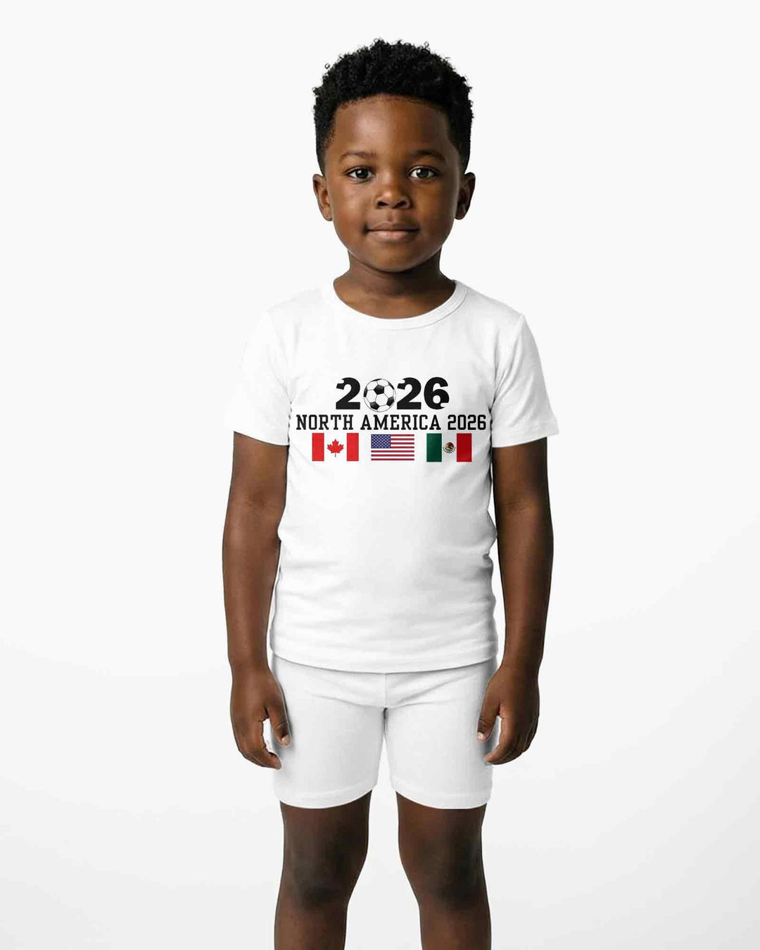 Zweiteiliges Pyjama-Set mit kurzen Ärmeln und Shorts im Sommer-Design