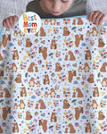 Vorlage Quilt Decke