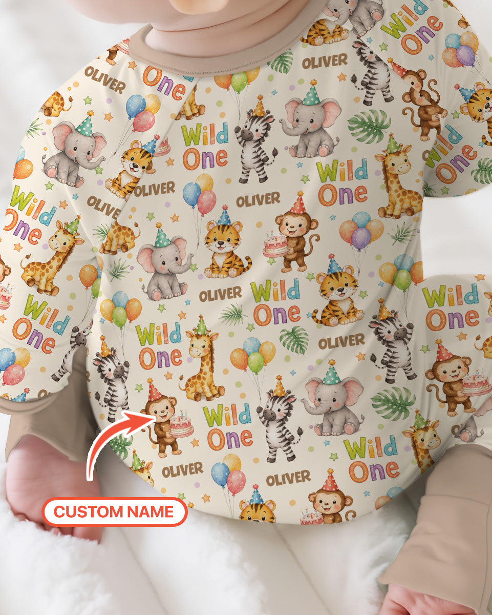 Gerippte Babykleidung mit individuellem Foto - Weich &amp; Skizzenhaft