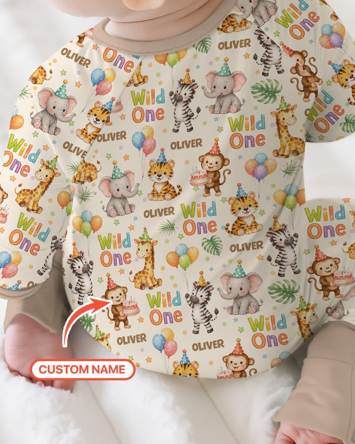 Gerippte Babykleidung mit individuellem Foto - Weich &amp; Skizzenhaft