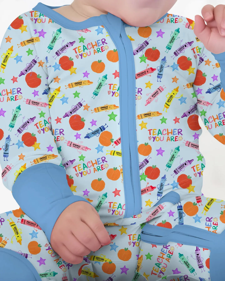 Gerippte Babykleidung mit individuellem Foto - Weich &amp; Skizzenhaft