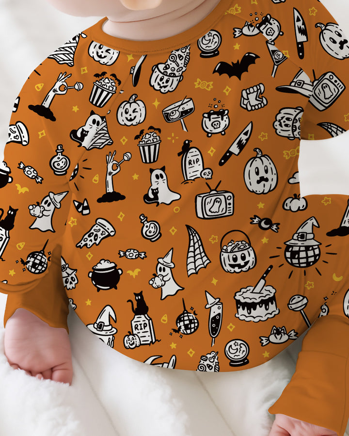 Gerippte Babykleidung mit individuellem Foto - Weich &amp; Skizzenhaft