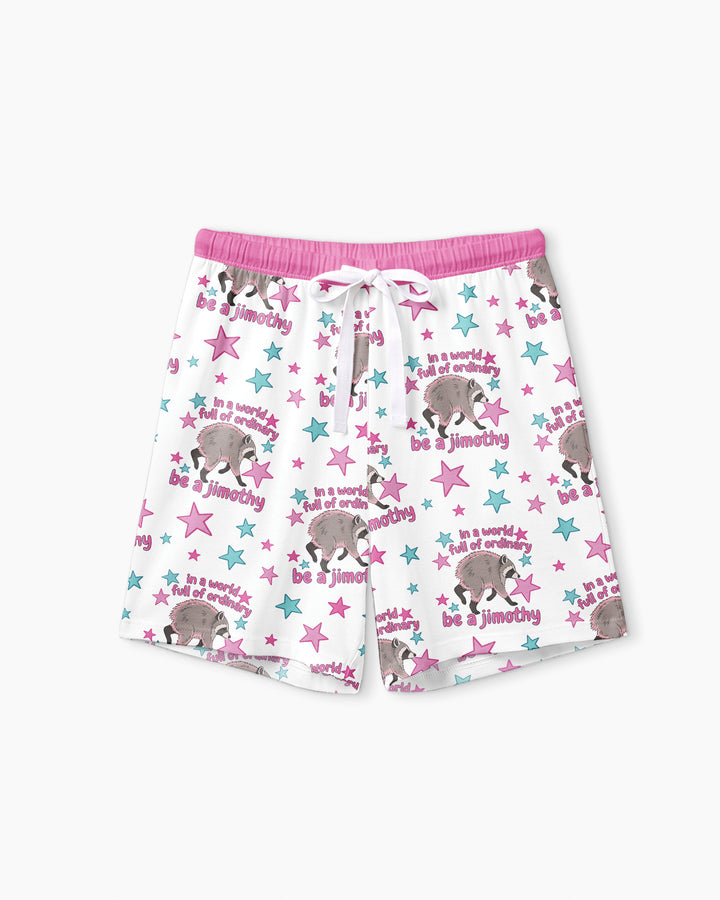 In A World Full Of Ordinary Be A Jimothy Bamboo Women Short Sleeve Short Pajama Set