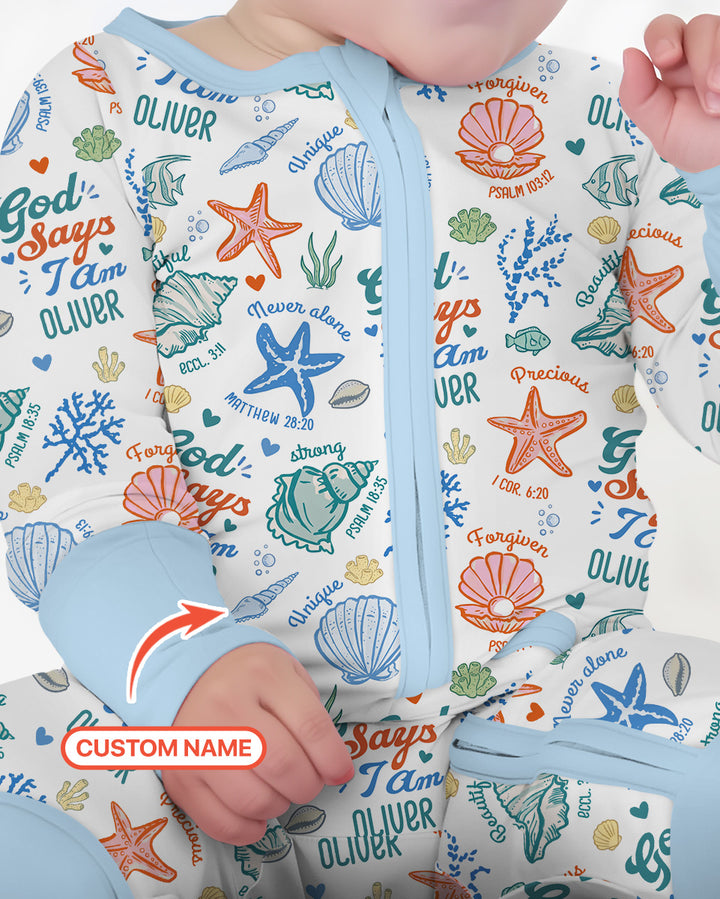 Gerippte Babykleidung mit individuellem Foto - Weich &amp; Skizzenhaft