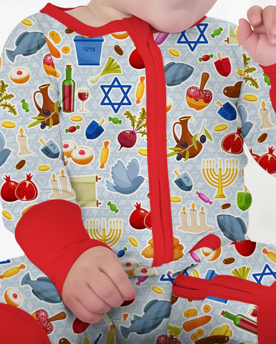 Gerippte Babykleidung mit individuellem Foto - Weich &amp; Skizzenhaft