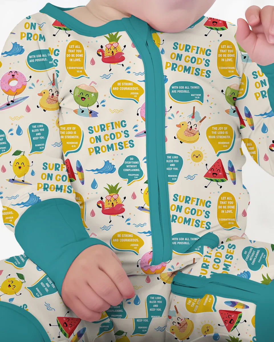 Gerippte Babykleidung mit individuellem Foto - Weich &amp; Skizzenhaft