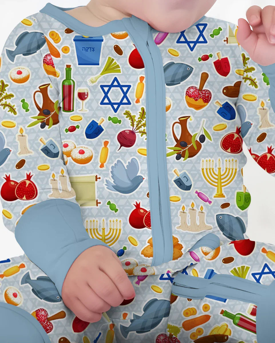 Gerippte Babykleidung mit individuellem Foto - Weich &amp; Skizzenhaft