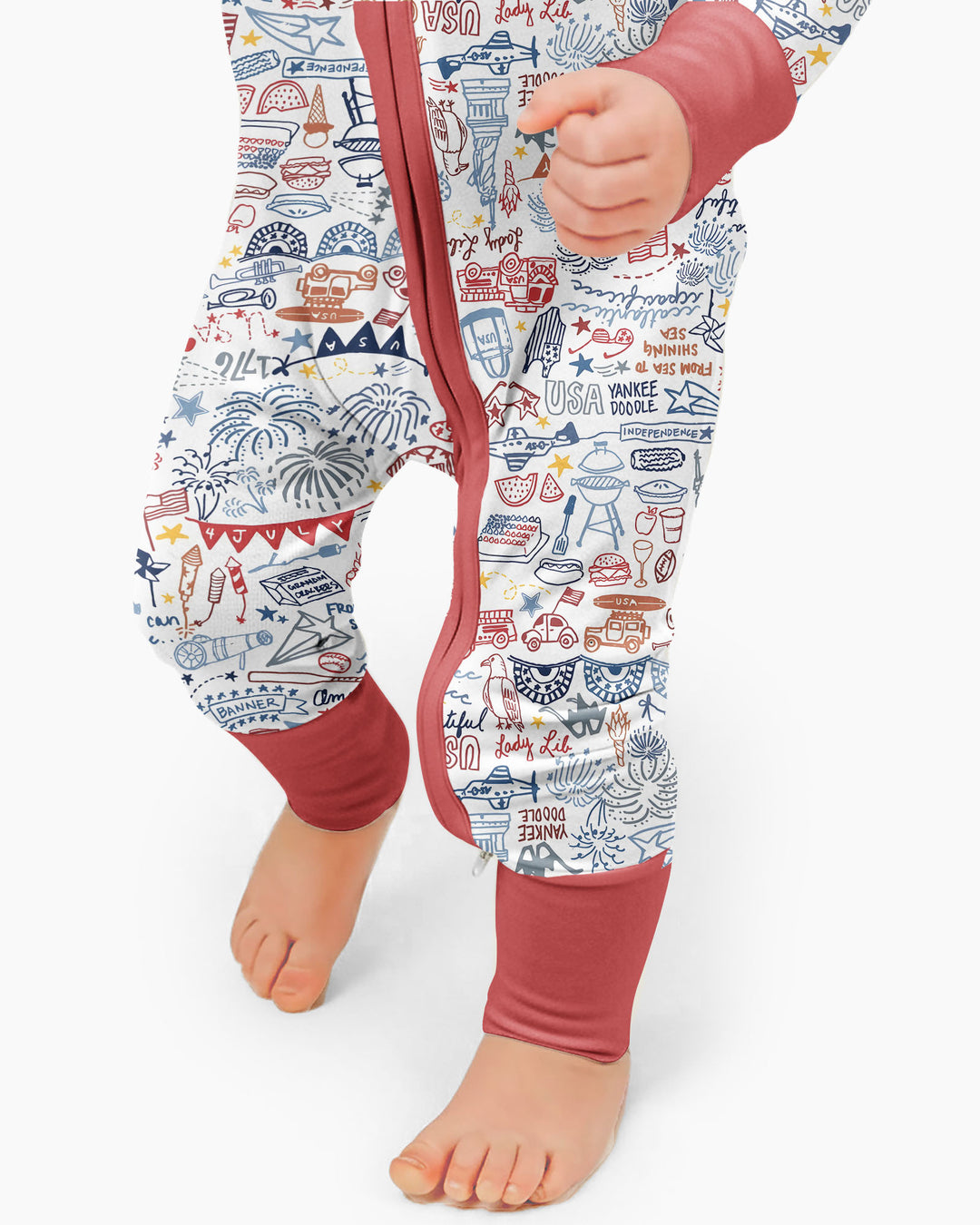 Gerippte Babykleidung mit individuellem Foto - Weich &amp; Skizzenhaft