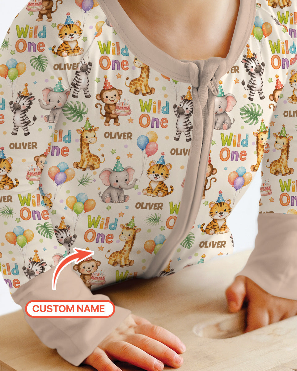 Gerippte Babykleidung mit individuellem Foto - Weich &amp; Skizzenhaft