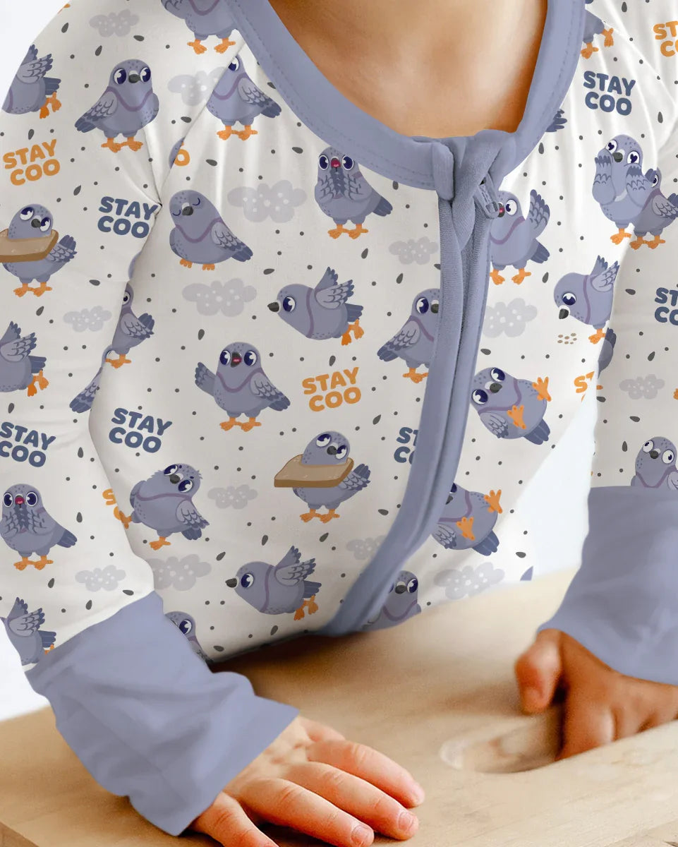 Pigeon Stay Coo Bamboo Convertible Zippy