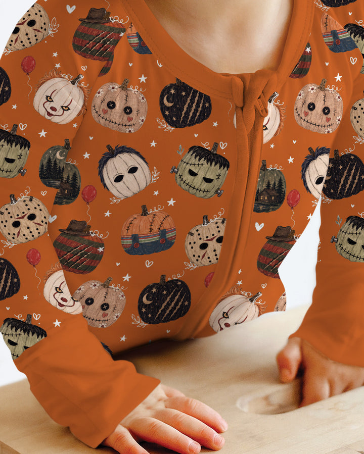 Spooky Slasher Pumpkins Bamboo Convertible Zippy